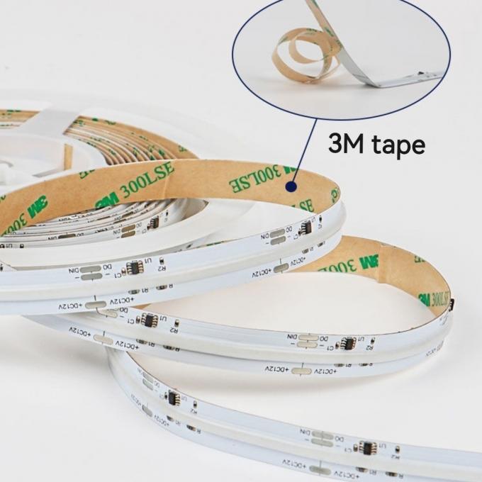 Komersial Magic COB LED Strip Dream Full Color DC 24V Adresable 3