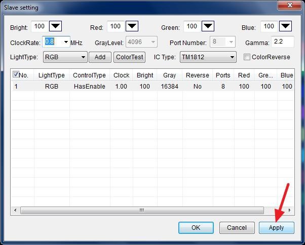 4096 piksel Salve DMX LED Controller H802RA 4 Port Aluminium Alloy Material 7