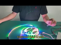 ws2811 ucs1903 IC eksternal Led Strip Light Rgb Led Strip Light 60leds/M 20IC/M Rgbic Led Strip