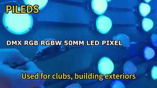 Tali Lampu Piksel LED Plastik UCS512 RGB RGBW